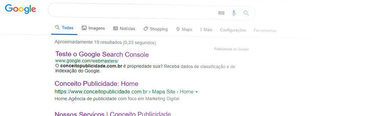 Aparecer no Google